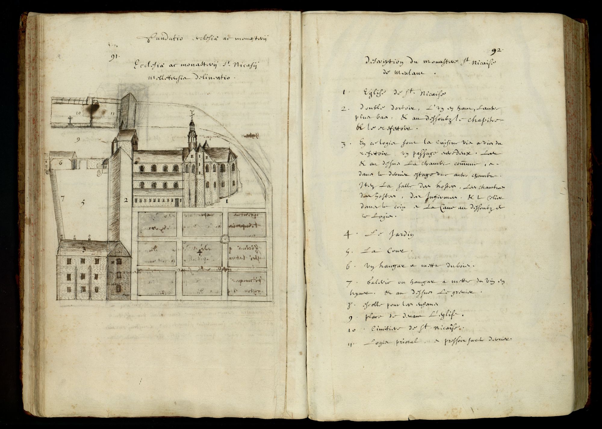 bandeau Chronique du prieuré Saint Nicaire à Meulan