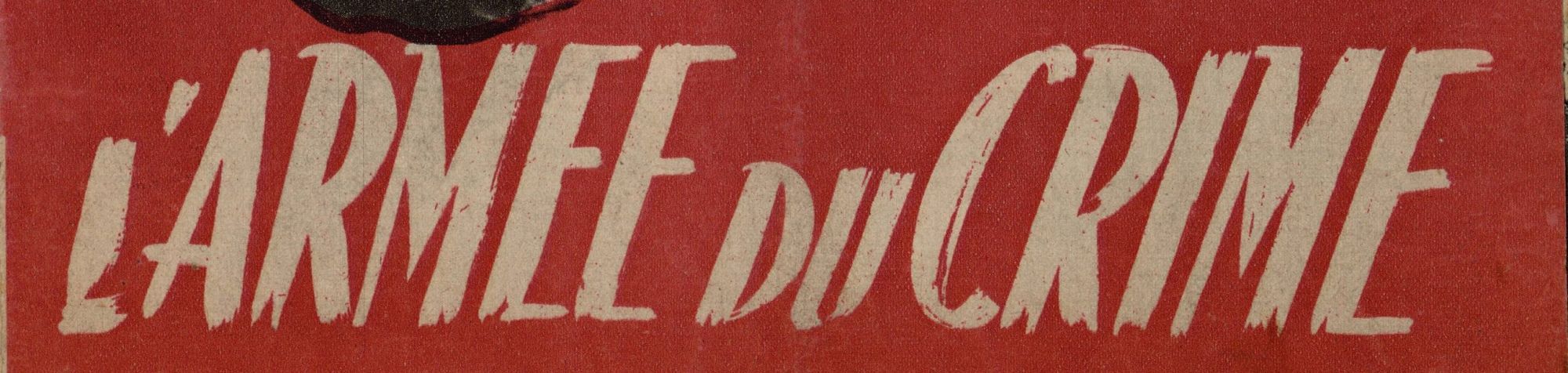 L'armée du crime