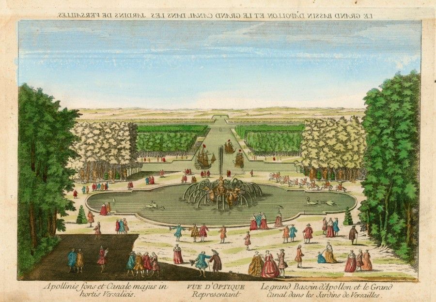 bandeau jardins française