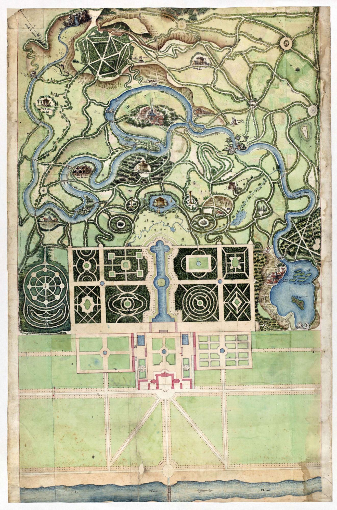 Parcs à l'anglaise et jardins composites